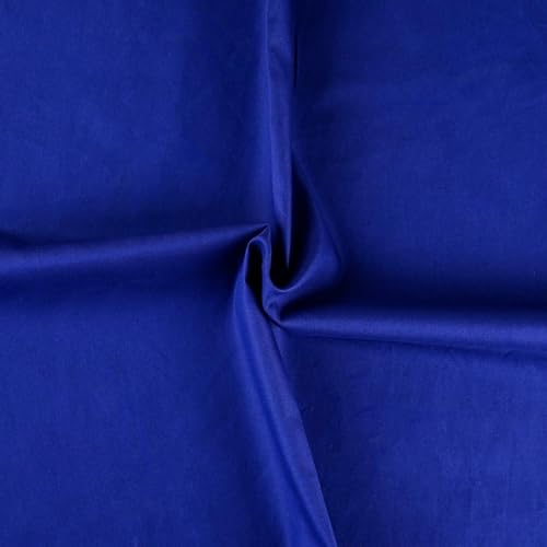 7PCS Solid Color Cotton Fabric Squares 20" x 20" Fat Quarter Fabric Bundles Craft Fabric for Patchwork Sewing Quilting Crafting DIY (Navy Blue) - color: Navy Blue