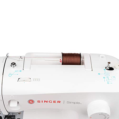 SINGER 60050 All Purpose Polyester Thread, 150-Yard, Brown - color: Brown, size: 1- Pack