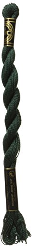 DMC 115 5-500 Pearl Cotton Thread, Very Dark Blue Green, Size 5 - color: Very Dark Blue Green