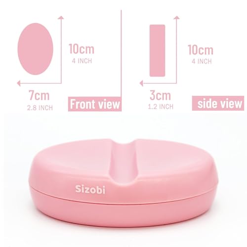 Sizobi Magnetic Bobby Pin Holder,Magnetic Pin Cushions for Sewing - color: Pink