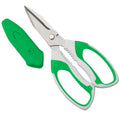 BoFuYuan Utility Scissors All Purpose heavy duty 8-Inch Green - color: Green
