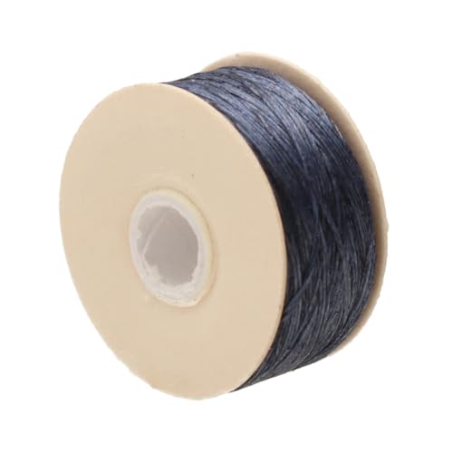 The Beadsmith Nymo Thread, Made of Nylon - size: Size D, 64 Yards, style: Blue