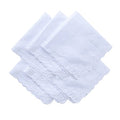 6 Pack of Ladies Embroidery Cotton Handkerchiefs Lace Wedding Hankies - color: E2 New
