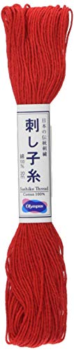 Olympus Sashiko 20m Skein Red thread