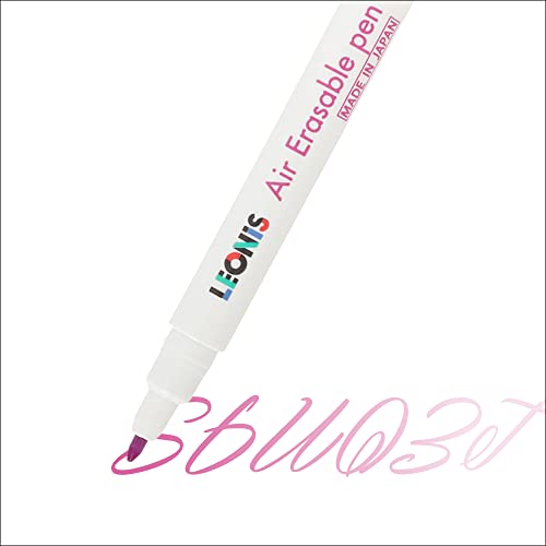 LEONIS Disappearing Ink Fabric Marking Pen Pink 5 Count Pack [ 78009 ] - size: 1 Count (Pack of 5)