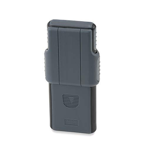 Carson MiniBrite LED Lighted Slide-Out Aspheric Magnifier with Protective Sleeve (PO-55), 5X, Gray - size: Single Pack