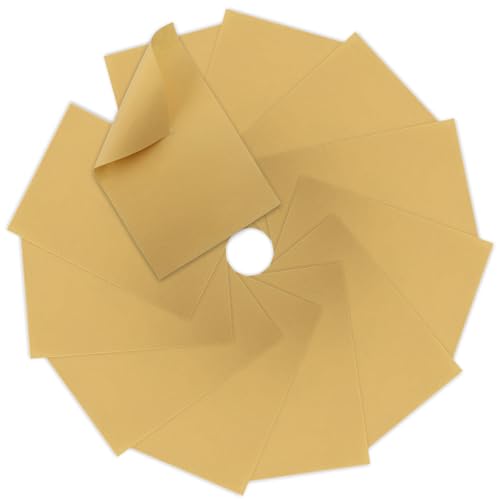 12 Pcs Felt Sheets, 7x11 Inch Stiff Felt for Crafts DIY, Beige - color: Beige