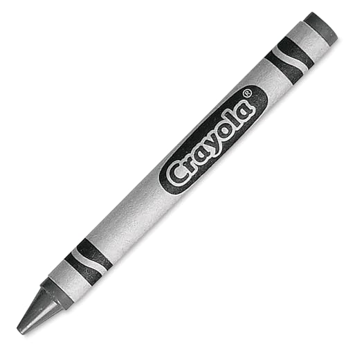 Crayola Crayons in Gray, Bulk Crayons, 12 Count (5208361052) - color: Gray