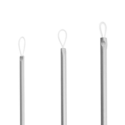 Maxmoral 3Pcs Nylon Thread Rope, Yarn & Wool Eye Needles