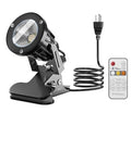 3CCT Clip On Spot Light Plug in with Remote Control - color: 3CCT