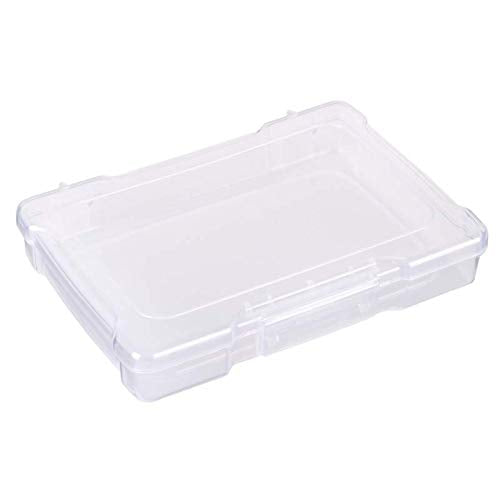 ArtBin 6946AB Photo & Craft Organizer 4" x 6" Box, [1] Plastic Storage Case, Clear - style: 1-Pack