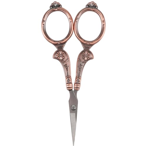 JubileeYarn Flourish Embroidery Scissors - Copper - 1 Scissor - color: Flourish - Copper, size: 1 Scissor