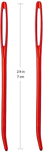 22pcs Aluminum Cable Needles & Stitch Holders Knitting Tools,Safety Pin Cable Stitches Hook,Large Eye Bent Tapestry Needles for Yarn Sewing Weaving Knitting Sweaters Blanket DIY