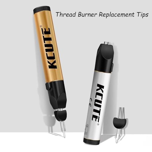 Chispee Thread Burner Replacement Tips, 10Pcs End Thread Zapper Tips for Beading Thread, Sewing, Weaving, Jewelry Making & Leather Projects - color: 10 Replacement Tips Only