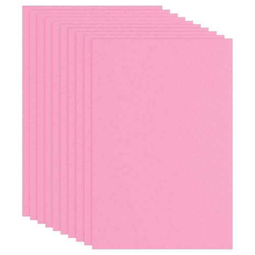 PATIKIL EVA Foam Sheet 10Pcs 12x8 Inch 2mm Thick Pink - color: Pink