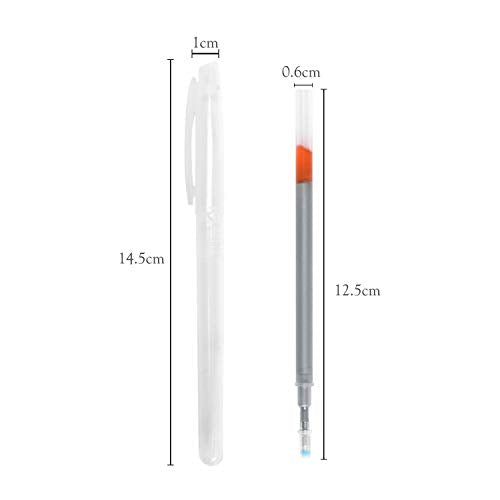 Leather Mercury Marking Set - Silver Refills, Temporary Clothes Marking Pen for Shoes & Bag Making (20pcs Silver + 4 Barrels) - color: 20pcs Silver+4 Pen Barrel