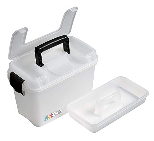 ArtBin Sidekick Carrying Case with Handle, Translucent - size: Standard