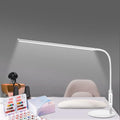 CGBE LED Desk Lamp, 23.6" Nail Light for Desk with Adjustable Gooseneck - color: White-Table