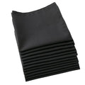 Solid White Cotton Hankderchiefs for DIY Drawn Embroidery Party 28 Square - color: W02-12 Pieces