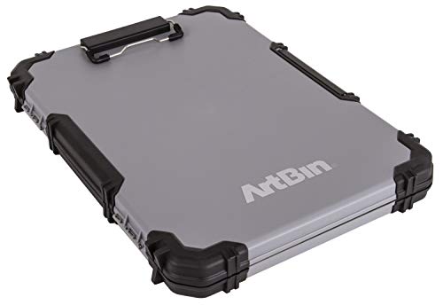 ArtBin Sketch Board with Internal Craft Storage, Drawing Surface, Grey