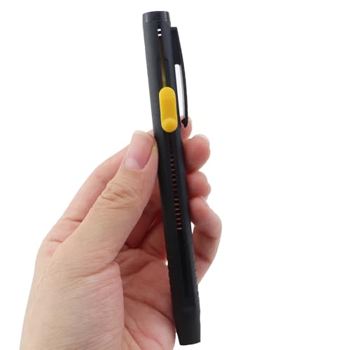 2PCS Heat Erasable Fabric Marker with 20 Refill Cartridges Washable Fabric Marker for Sewing DIY Quilting Embroidery Suitable for Clothing Cotton Fabrics 5.1 x 0.39 inches