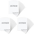 Mat Board Center, Pack of 30 Acid-Free Foam Boards, 11x14 inch White Foam Boards, 1/8" Thick - color: White, size: 11x14 (Pack of 3)