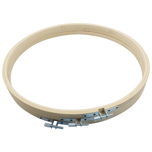 Marvexi 12inch Wood Embroidery Hoop, 3Pcs - size: 12"
