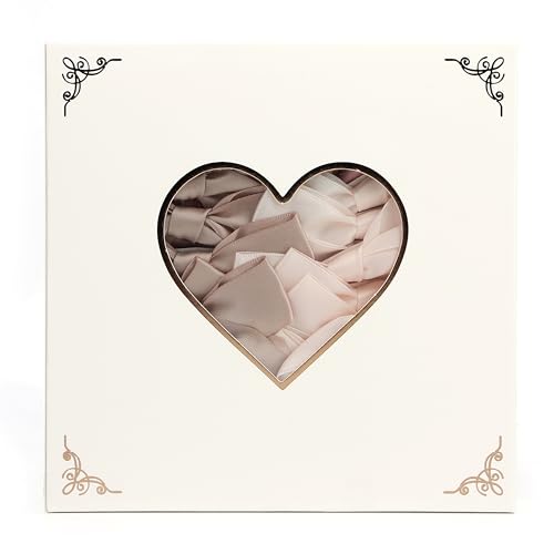 6 Colors Pre-Tied Dusty Rose Satin Ribbon Bows for Crafts 3 Inch - color: Dusty Rose 6 Colors