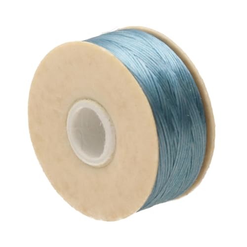 The Beadsmith Nymo Thread, Made of Nylon - size: Size D, 64 Yards, style: Turquoise