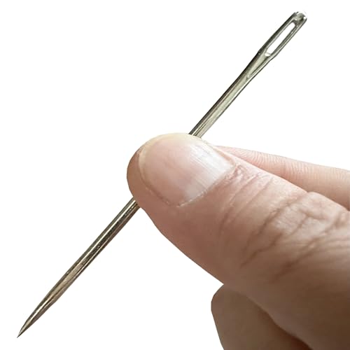 4" Professional Upholstery Needle, 3mm Thickness