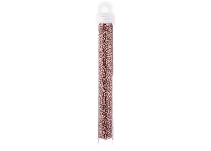 Miyuki Seed Bead 11/0 APX.22g - Galvanized Duracoat Dark Mauve Japanese Glass Seed Beads - color: Dark Mauve
