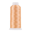 High Tenacity Polyester Embroidery Machine Thread 40WT(120D/2) 4000M Per Spool for Commercial and Domestic Embroidery Machine (Cantalope-1752) - color: Cantalope-1752