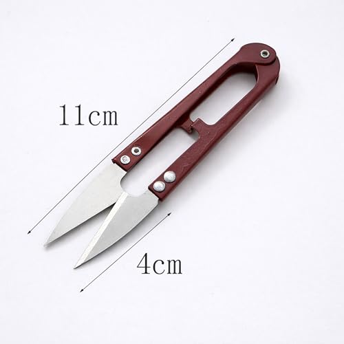 Thread Snips 4 Pack, High-Carbon Steel Sewing and Craft Scissors for Quilting, Knitting, DIY, Jewelry Making, Bonsai Pruning