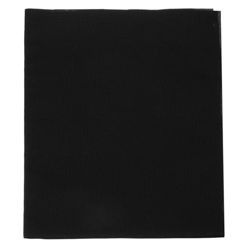 PATIKIL 14 Count Cross Stitch Cloth 19"x28", Embroidery Cotton Fabric DIY Cross Stitch for Handmade Needlework Art Crafts Machine Embroidery, Black - color: Black, size: 19"x28"
