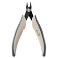 Beaditive Micro Wire Cutter – Natural Cream Flush Cutter for Beading, Jewelry Making & Crafting – Precision 5” High Carbon Steel with Ergonomic TPR Grip