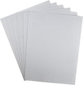 KCS 6 pc of 12" x 18" 30cmx45cm high Count Counted Cotton Aida Cloth Cross Stitch Fabric (32CT,White) - color: White, size: 32CT