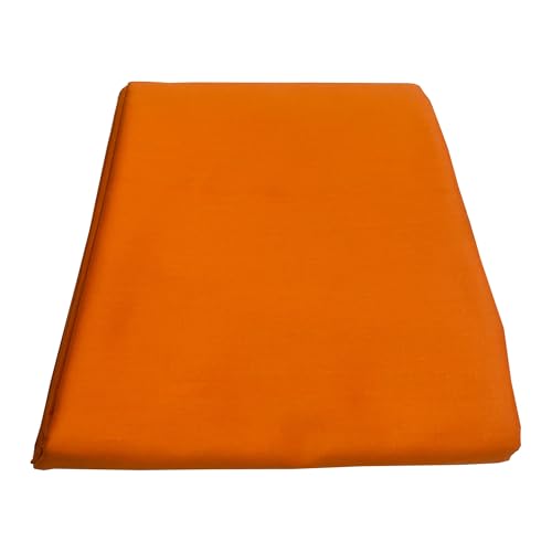 Quilting Fabric by The Yard for Sewing Width 64 inch,1 Yard Orange - color: Orange, size: 1 yard