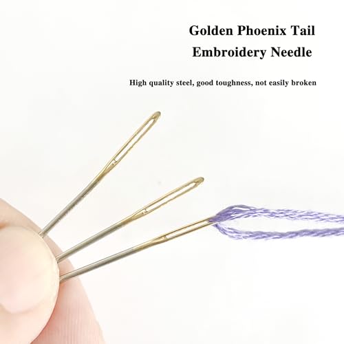 Zhenqing 50 Pack Size 24 Blunt Tapestry Needles with Metal Threader - color: 24# (50pcs+1pc Needle Threader)