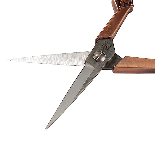 JubileeYarn Antique Style Heirloom Embroidery Craft Scissors - Copper - 3 Scissors - color: Antique Heirloom - Copper, size: 3 Scissors