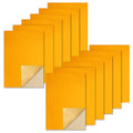Biaungdo Self Adhesive Felt Sheets, Yellow, 12 Pcs, 8 x 12 Inch - color: Yellow