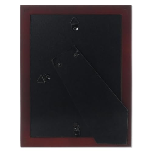 Lawrence Frames Estero Collection, Walnut Wood 5 by 7 Picture Frame, Esspresso Brown - color: Esspresso Brown, size: 5x7