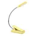 VAVOFO Rechargeable Reading Light, Clip on Book Light for Reading in Bed - color: Yellow