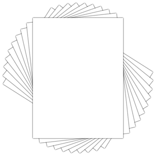 Golden State Art 18x24 White Backing Board, 10 Pack Backer Board for Print - size: 18x24