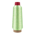 Mandala Crafts Metallic Mint Embroidery Floss for Sewing, 3281 Yard Spool - color: Mint, size: 3000M 3281 Yard