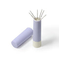 BEN YEDD Lipstick Type Rotary Needle Tube Needle Storage Magnetic Suction Needle Storage (Purple)
