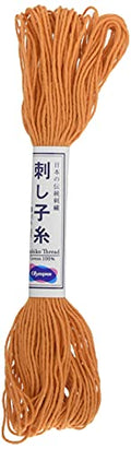 Olympus Sashiko Sandybrown 20m Skein thread - color: Sandybrown