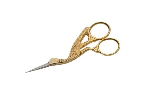 SZCO Supplies Stork Scissors - color: Gold