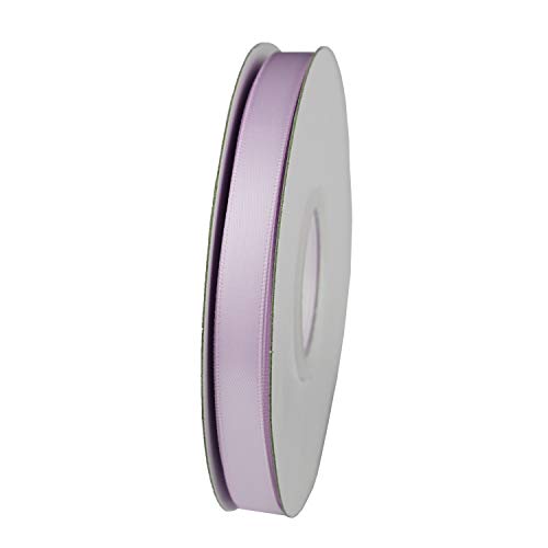 ITIsparkle 3/8" Inch Double Faced Satin Ribbon 50 Yards-Roll Set for Gift Wrapping Scrap Books Party Favor Hair Braids Baby Shower Decoration Floral Arrangement Craft Supplies, Lilac Mist Ribbon - color: Lilac Mist
