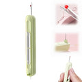 2 in-1 Needle Threaders Seam Ripper 2024 New, Upgraded Seam Ripper Tools, Stretchable Remover Needle Threading (new-1PCS-Green) - color: new-1PCS-Green
