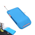 Magnetic Sewing Machine Sleeve Tool Seam Guide with Seam Ripper Ruler Scale - color: blue